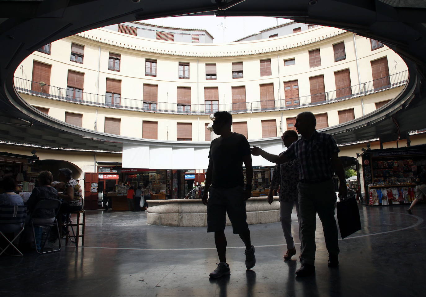 Plaza Redonda, Valencia. 