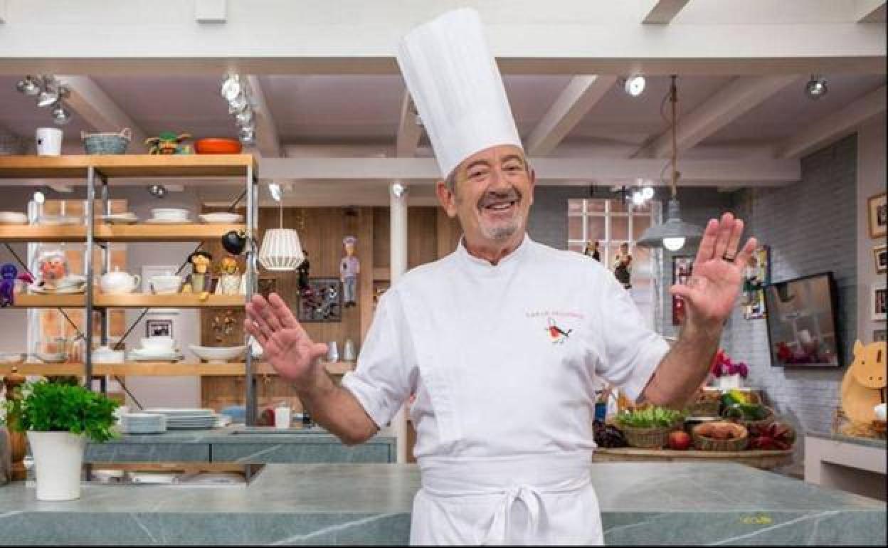 Arguiñano en su programa 'Cocina en abierto'.