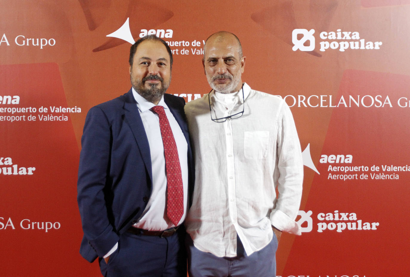 Elías Durán, de la CEU Cardenal Herrera, junto a Julián García, de Zenith Media.