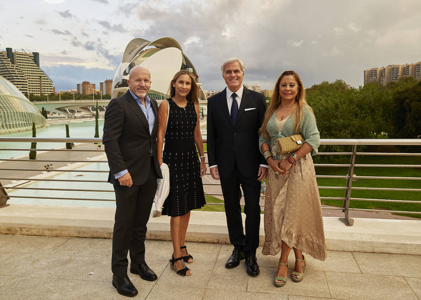 Ricardo Rodríguez, Elena Sánchez,  Alfredo Escardino y María Sánchez.