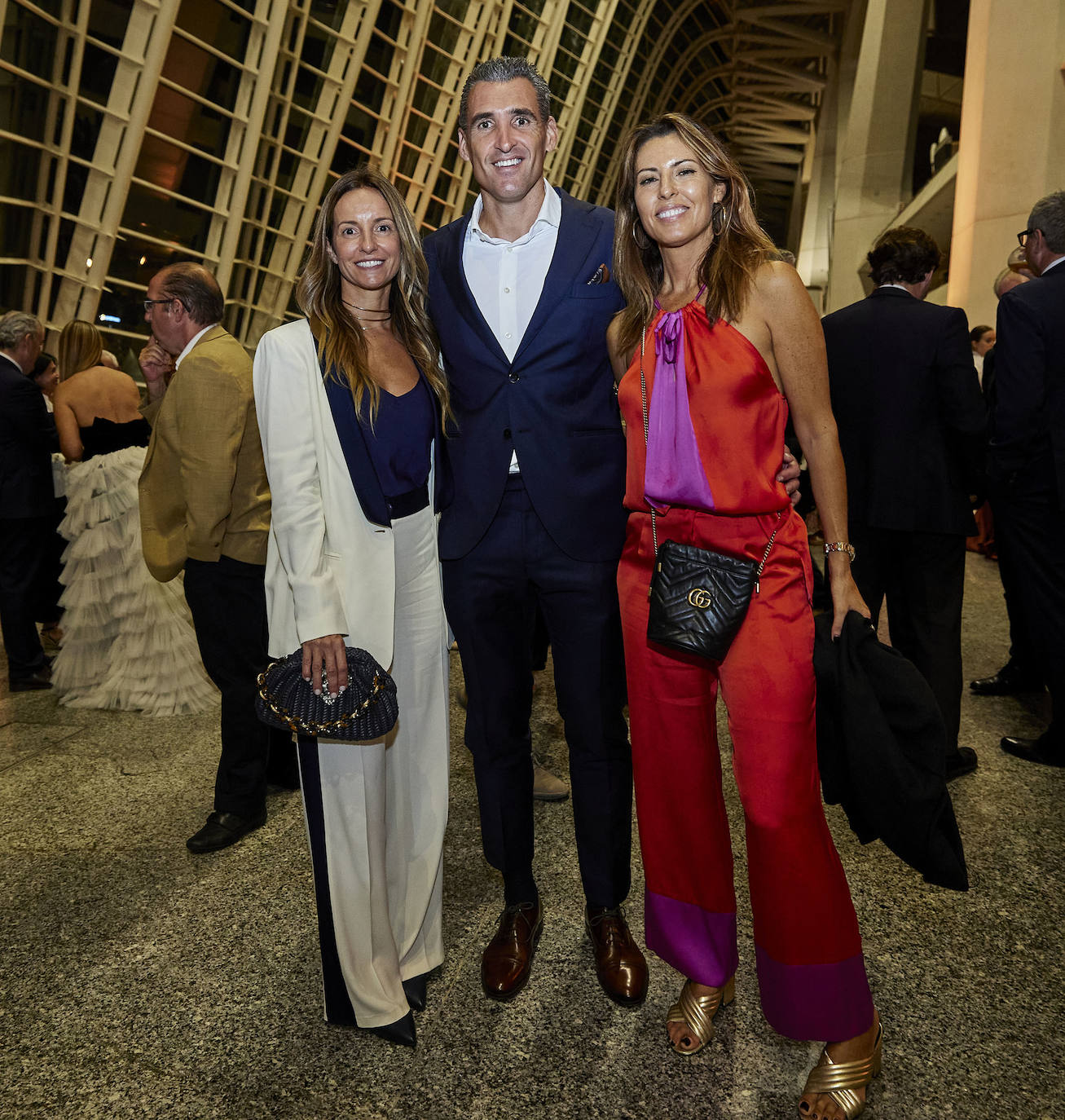 Sandra Montalt, Alberto Marina y María Cosín.