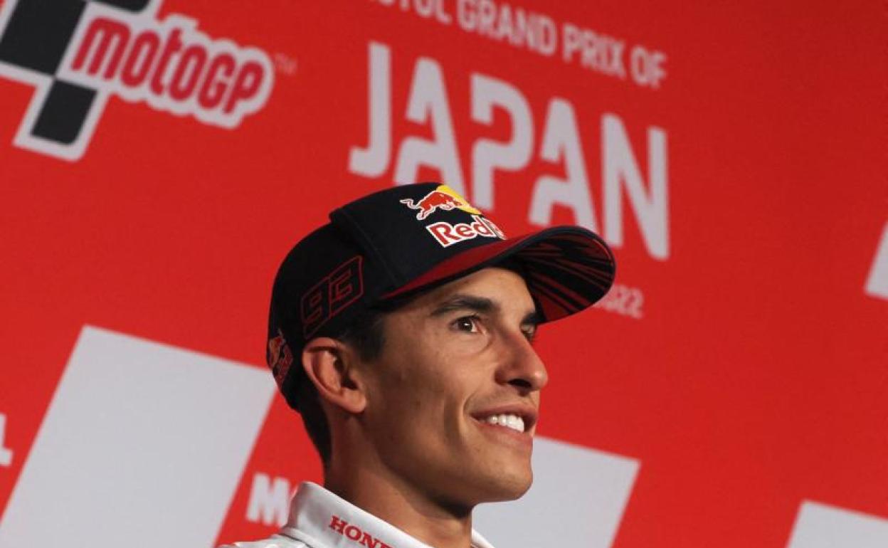 Marc Márquez, en el circuito de Motegi. 