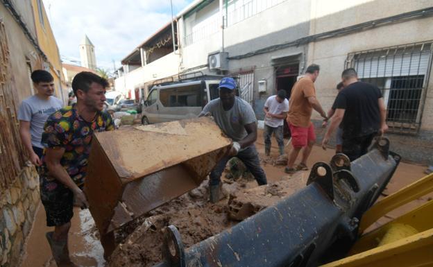 Imagen de los desperfectos ocasionados por las fuertes lluvias.