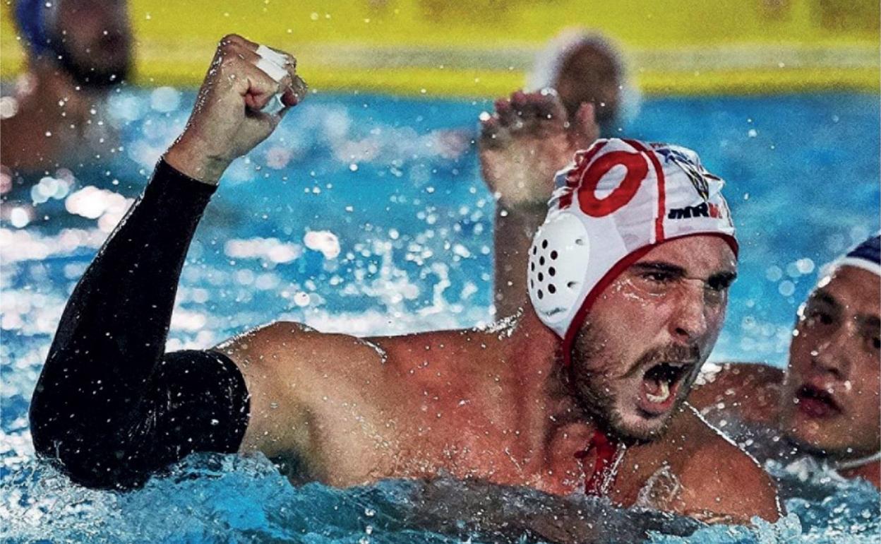 Víctor Gutiérrez, durante un partido. 