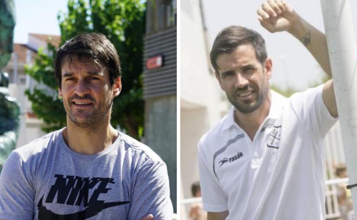 Paco Cabanes 'Genovés II' y David Albelda. 