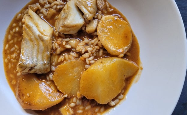 La receta del fin de semana: arroz meloso con rodaballo, boniato y nabo