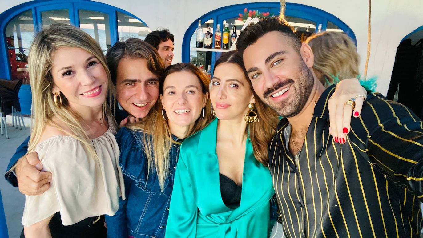 Mari Carmen Gimeno, Luis Lapena, Mónica y Macarena Ballester y Lucas Navarro.