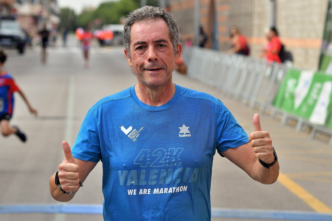 Los corredores en la 10K de Massamagrell.