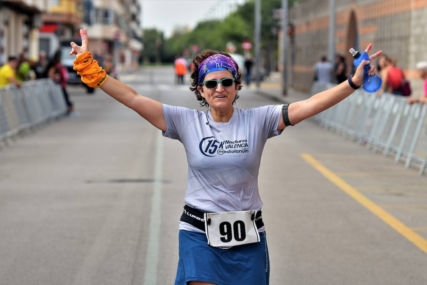Los corredores en la 10K de Massamagrell.