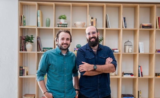 Pablo Bertolín y Andrés Perales, fundadores de Designable. 