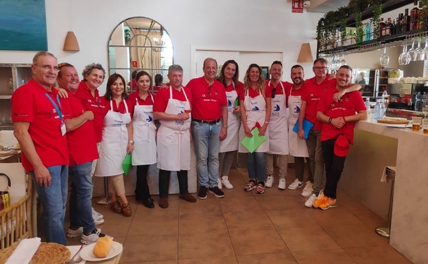 El jurado de la Gourmet Race. 