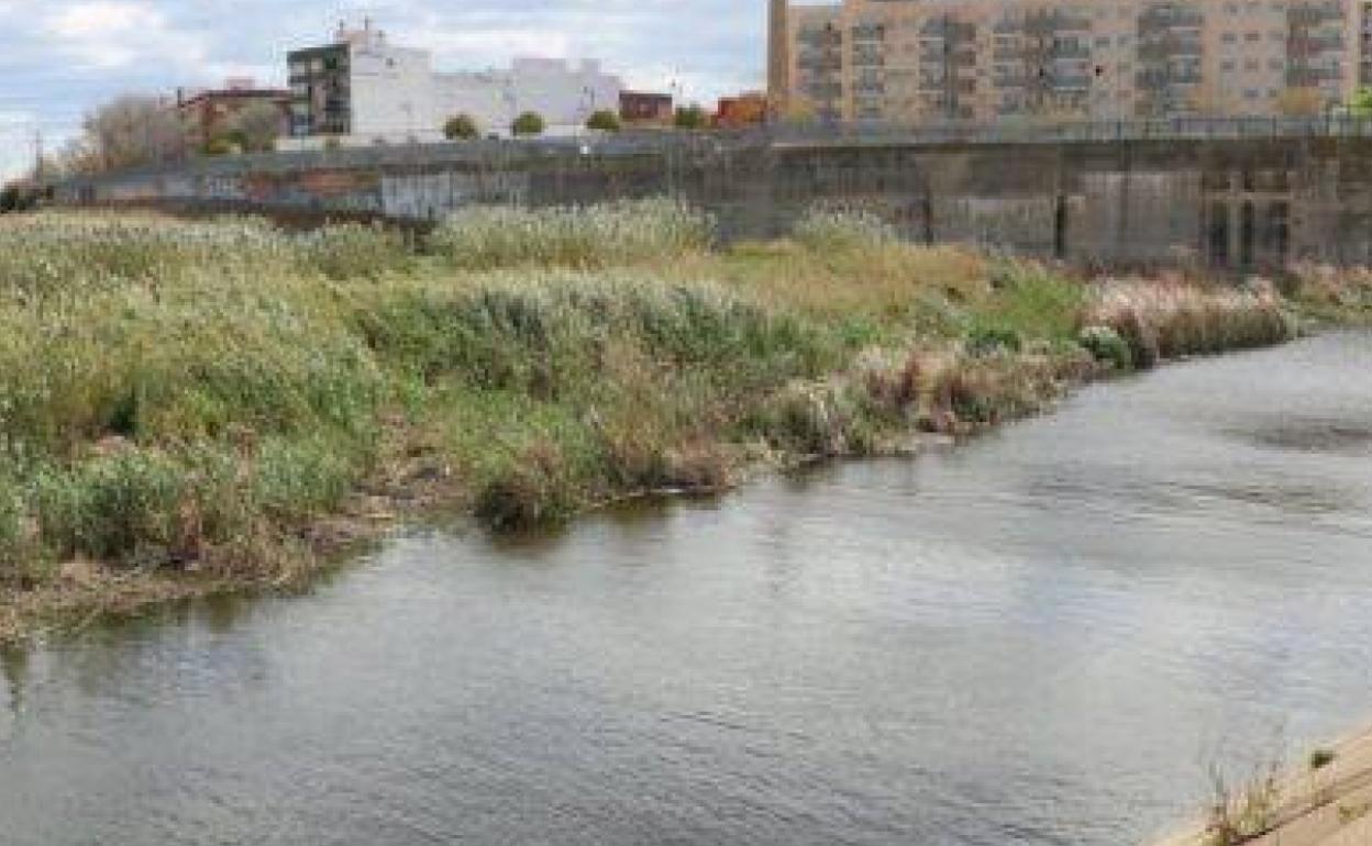 un tramo del río a su paso por el municipio. 