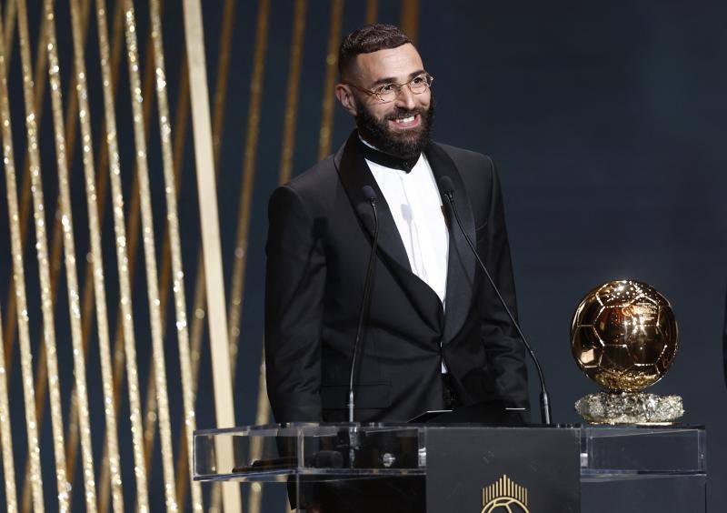 Fotos: La espectacular alfombra roja del Balón de Oro 2022