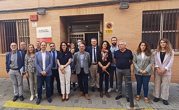 Imagen principal - La visita a la residencia. 