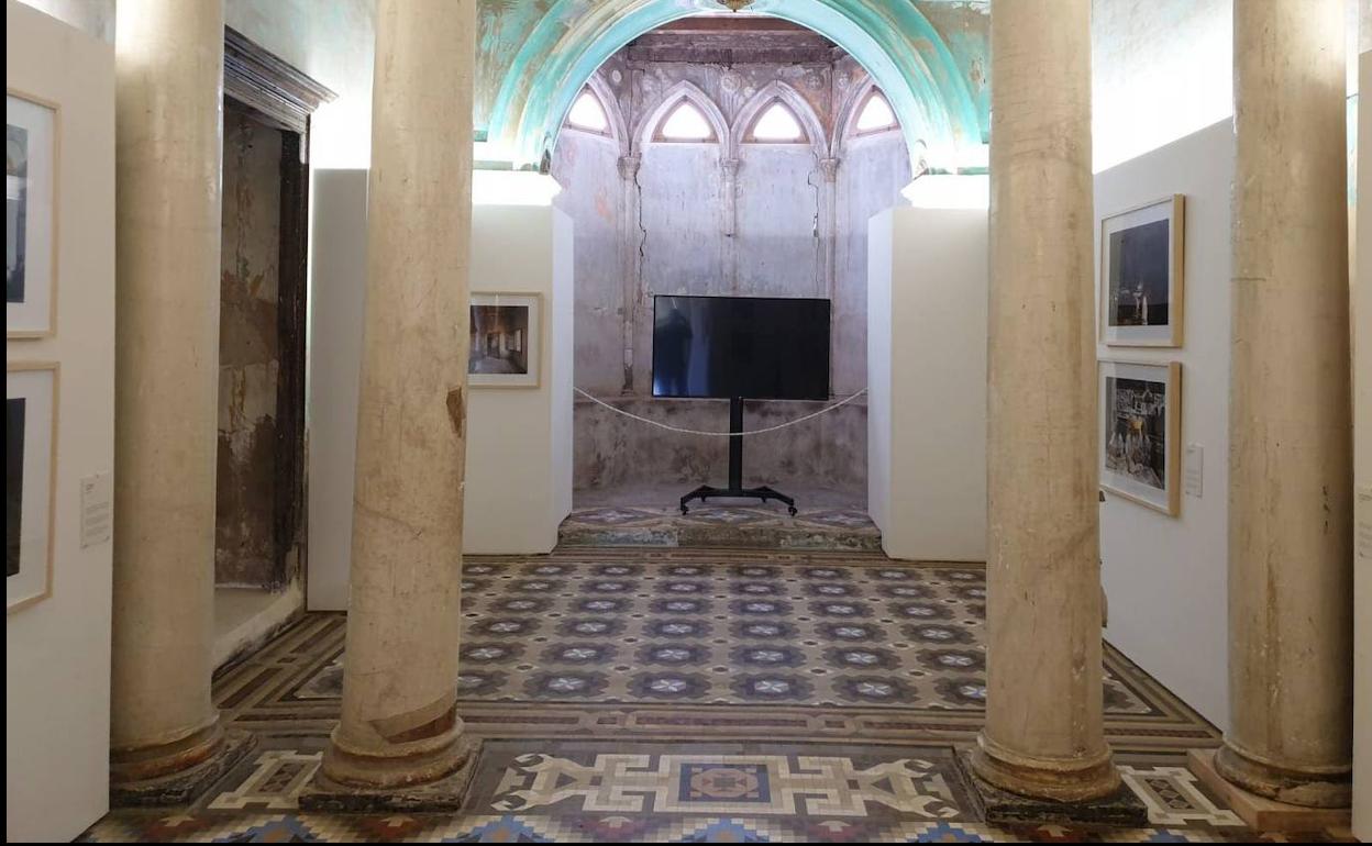 Una sala del Palauet Nolla de Meliana. 