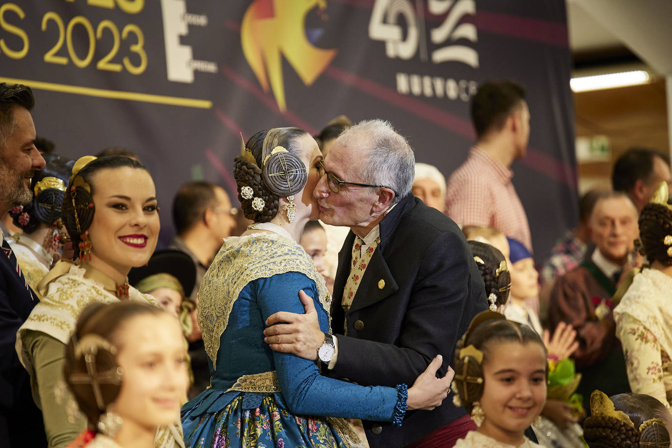 Fotos: Las falleras mayores de Valencia inaguran la exposición de bocetos de las fallas especiales de 2023