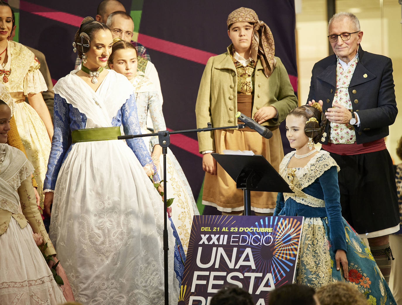 Fotos: Las falleras mayores de Valencia inaguran la exposición de bocetos de las fallas especiales de 2023