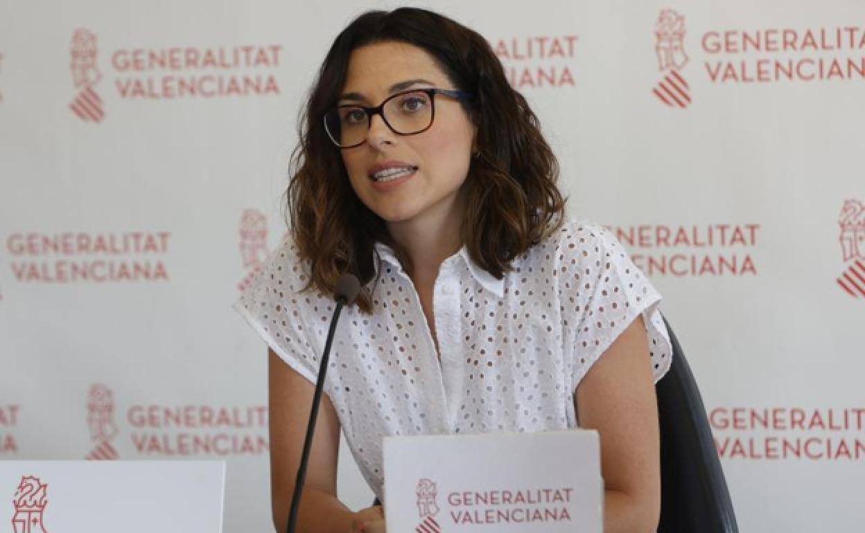 Aitana Mas, vicepresidenta del Consell. 