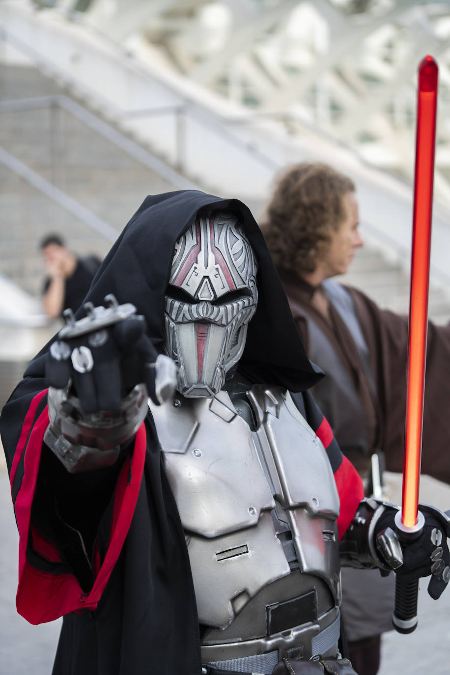 Fotos: Darth Vader llega a Valencia en el desfile de Star Wars