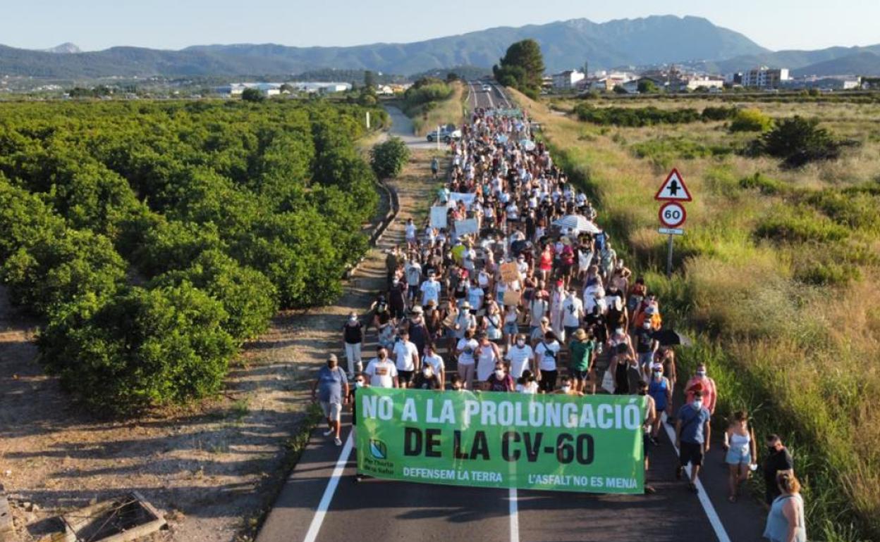 Imagen de la manifestación de 2021. 