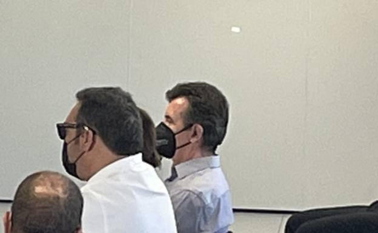 El empresario, durante un juicio en Valencia. 