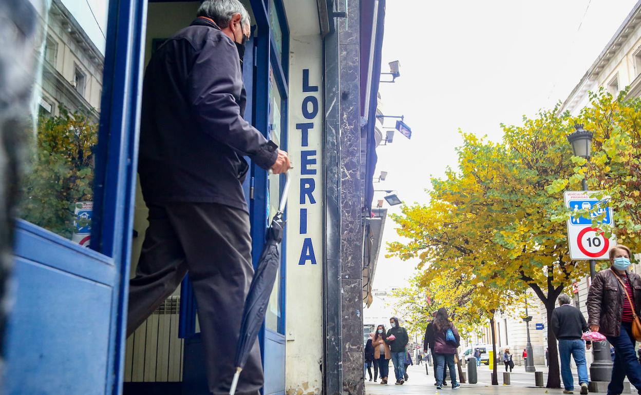 Una administración de lortería.