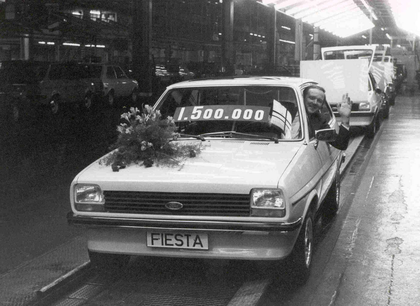 Celebración en la planta de Almussafes del millón y medio de modelos fabricados.