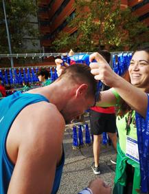 Imagen secundaria 2 - Recuerdos del medio maratón de Valencia 2022.