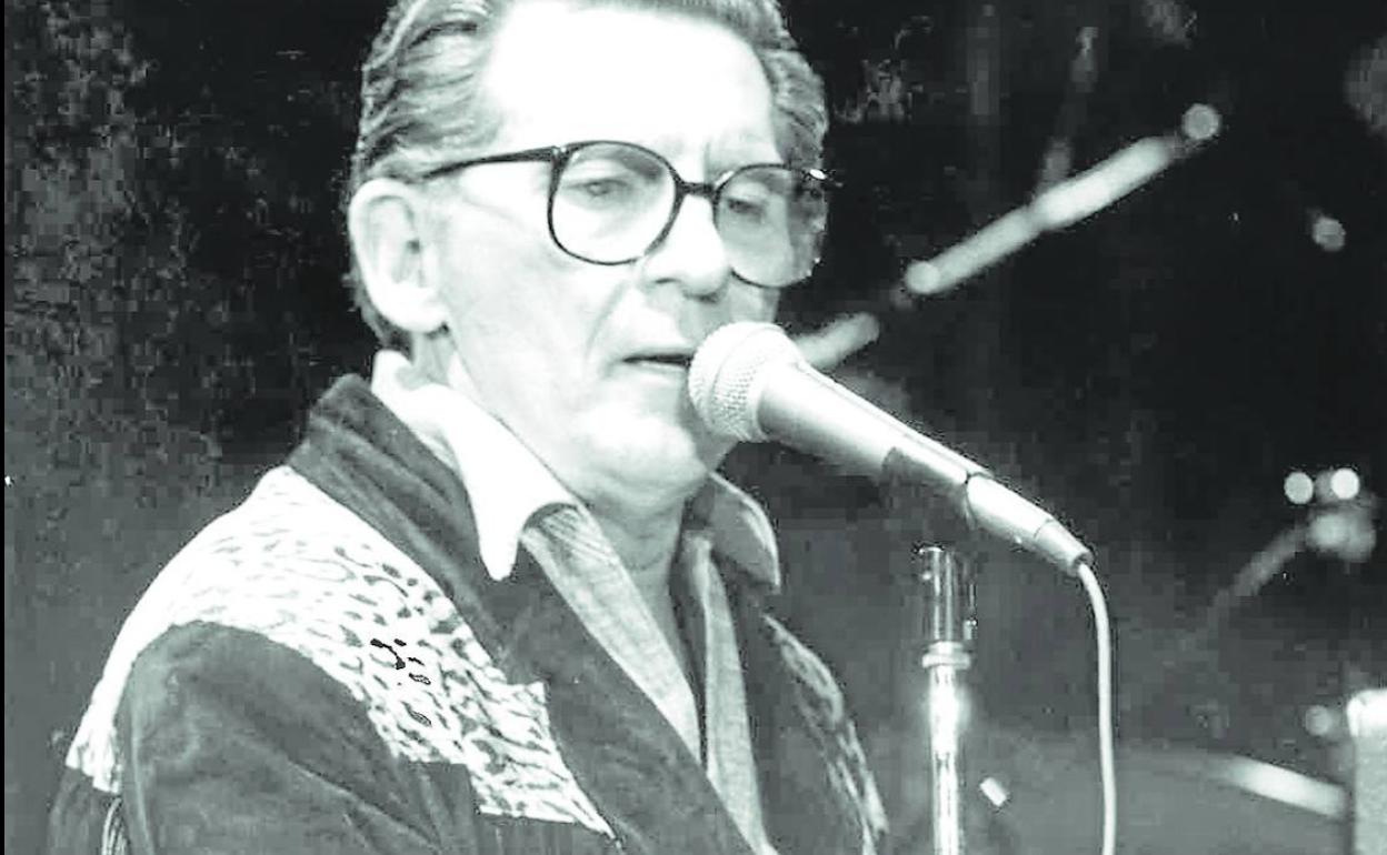 En Valencia. Jerry Lee Lewis, en el concierto de 1990.