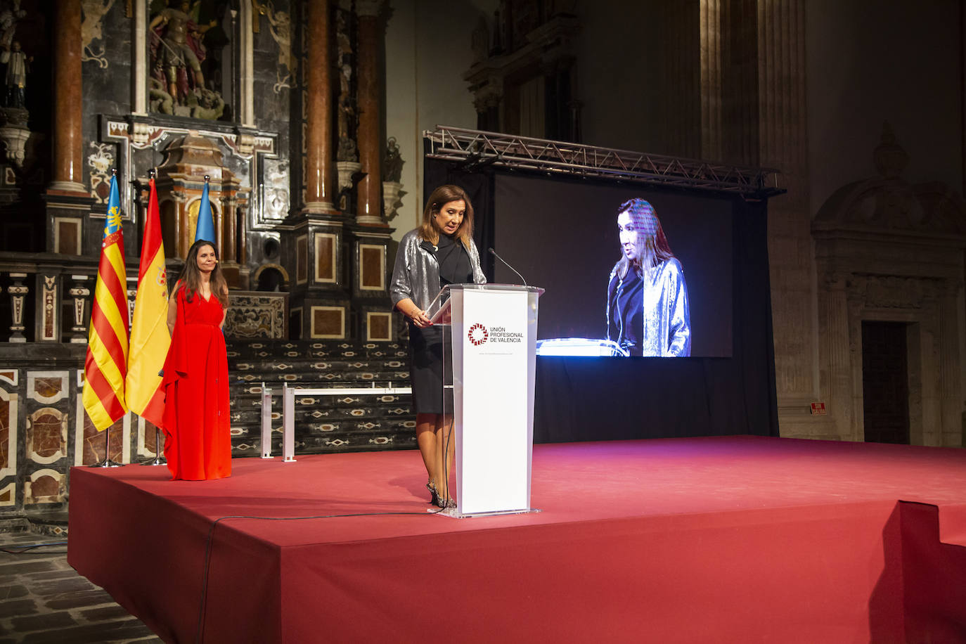 Acto de entrega de los VIII Premios a la Excelencia de Unión Profesionales de Valencia.