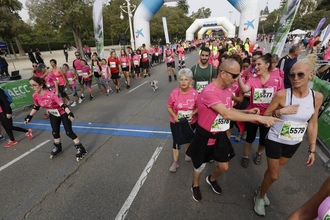 Los corredores se han sumado a esta iniciativa solidaria.