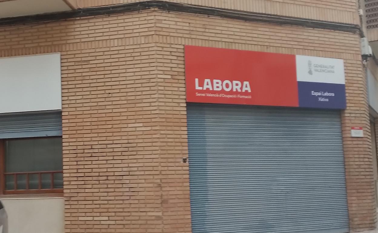 Sede de Labora en Xàtiva. 