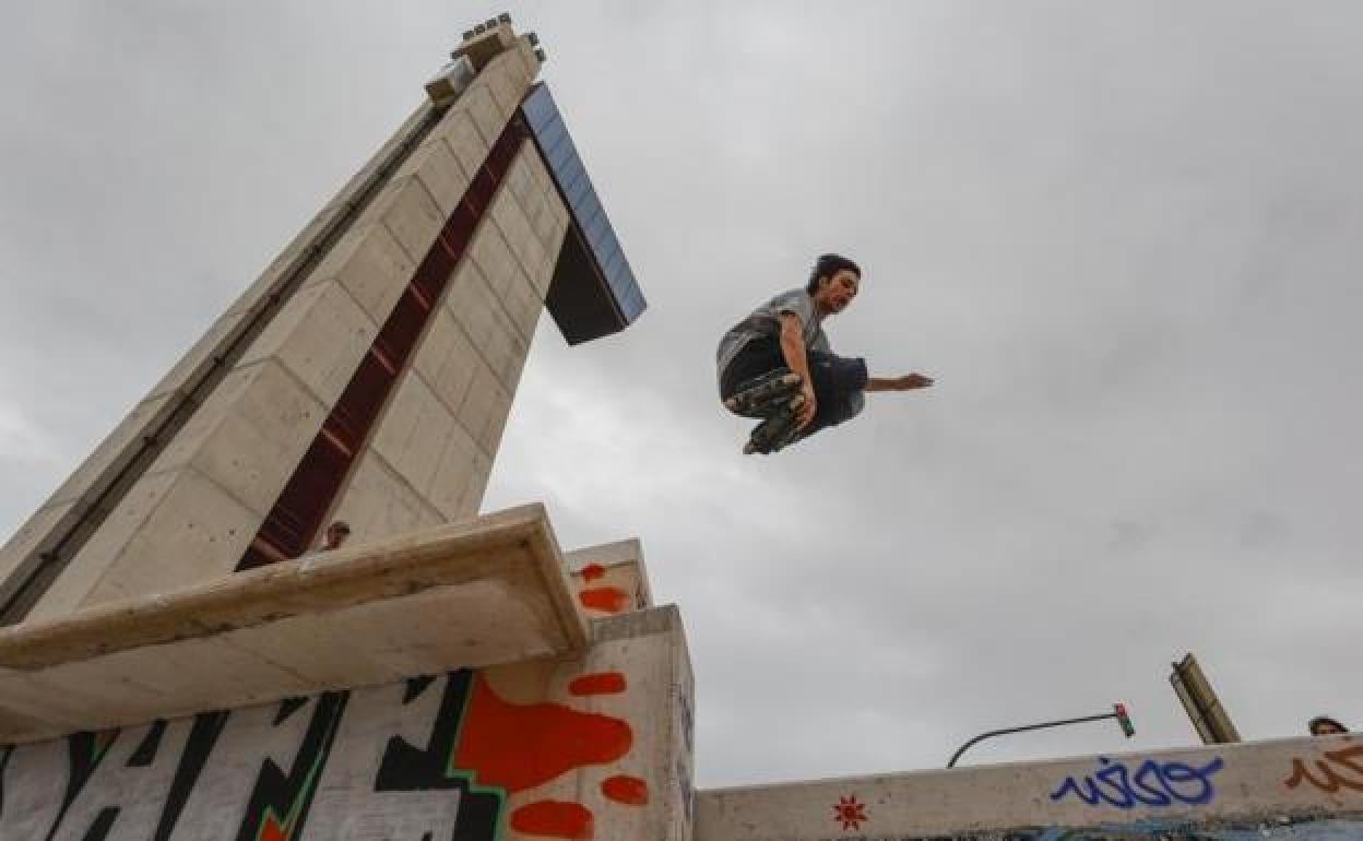 Valencia destinará 250.000 euros a instalaciones de parkour y patinaje en la torre Miramar