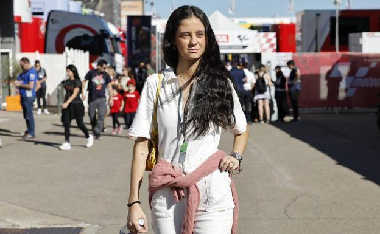 Victoria Federica en el Circuito Ricardo Tormo de Cheste.