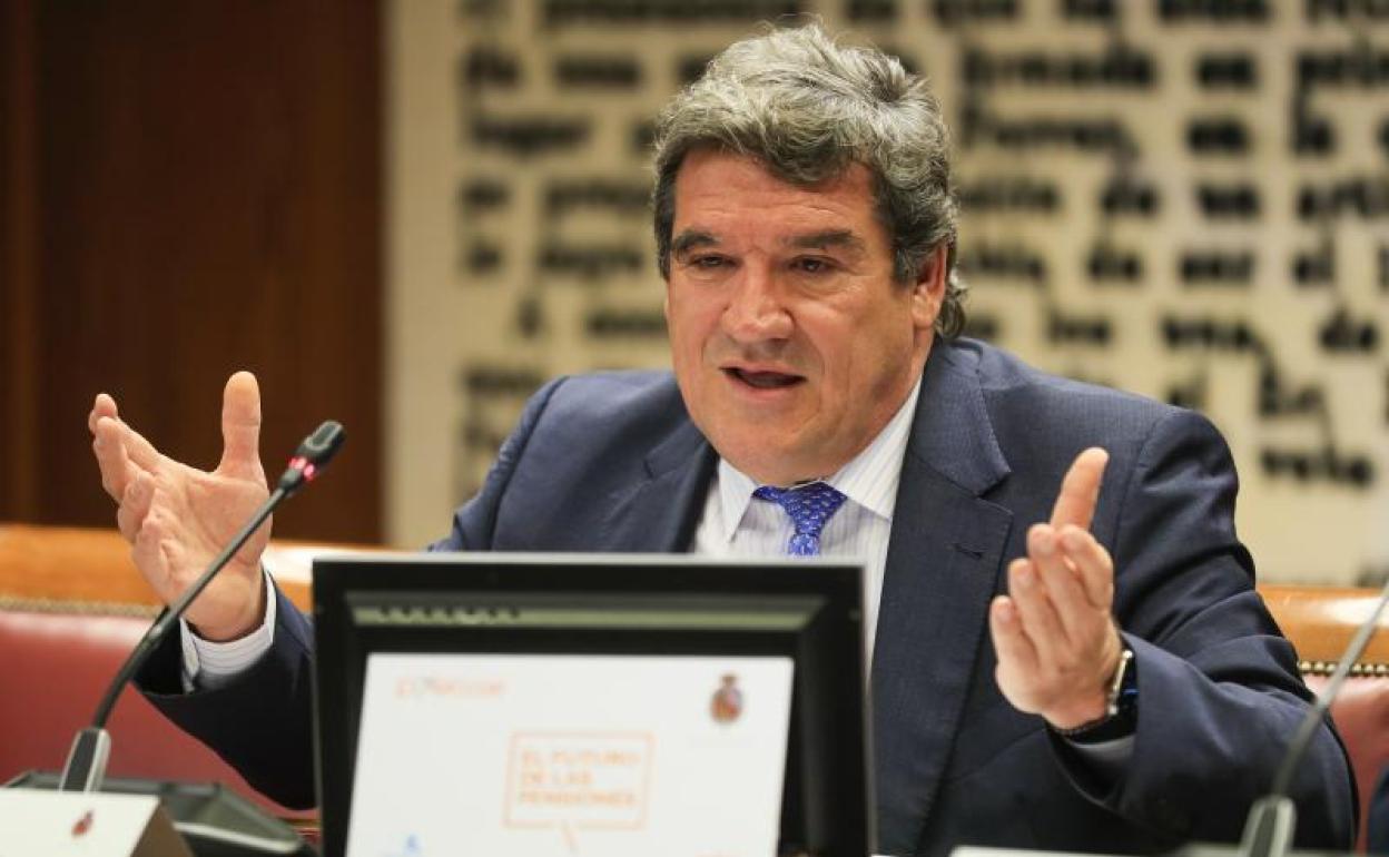 El ministro de Inclusión, Seguridad Social y Migraciones, José Luis Escrivá. 