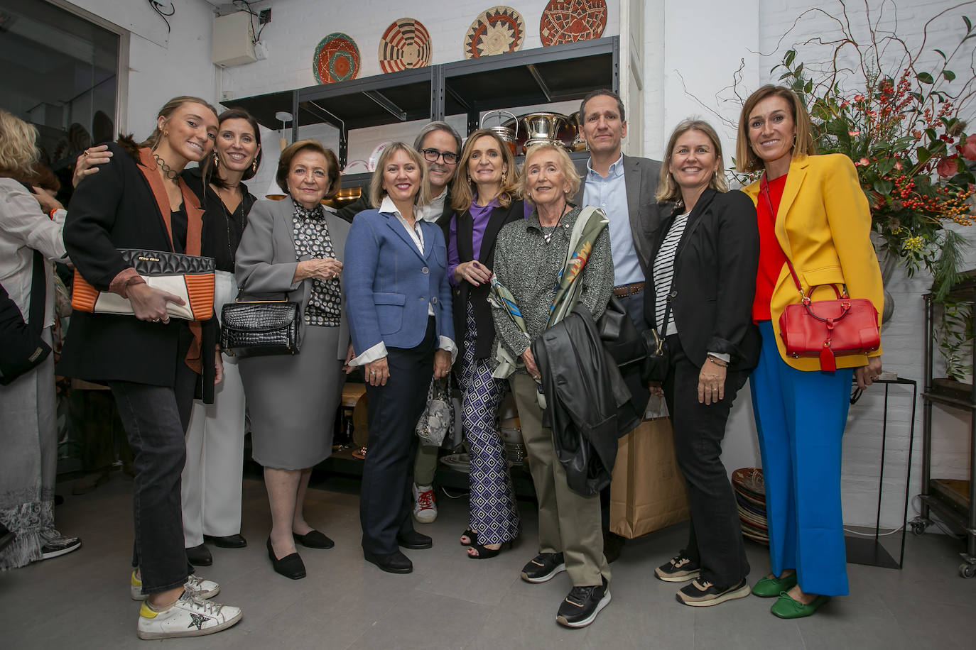 Elena Sanchis, Inma Herrero, Lola Fuster, Ana García-Conde y Pablo Jordán, Rocío Andrés, Salva Andrés, Marta García-Conde y Patricia Montoro.