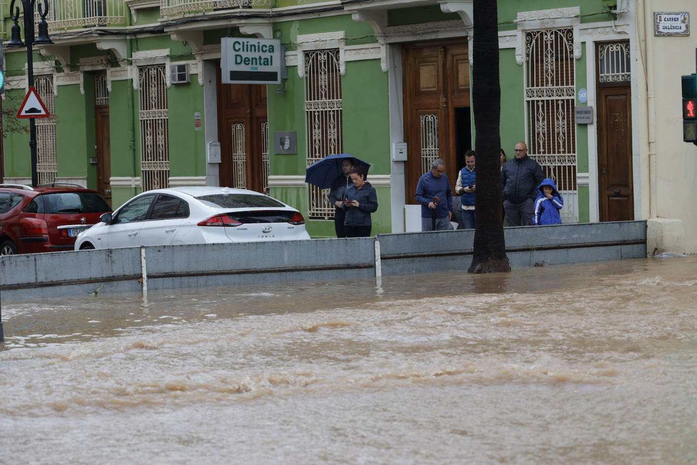 Fotos: El barranco de Aldaia se desborda