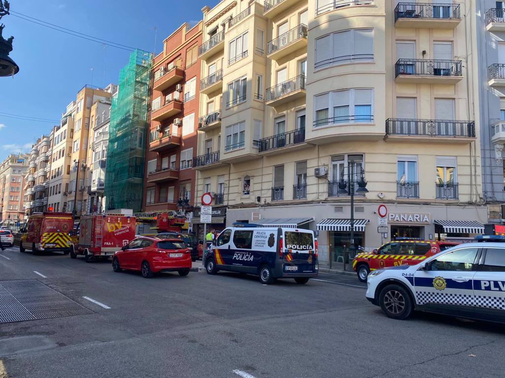 Fotos: Incendio en una vivienda en Ángel Guimerá (13/11/2022)