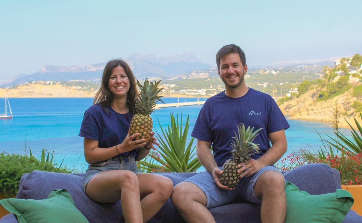 Paula Arias y José Burgos, los fundadores de la startup. 