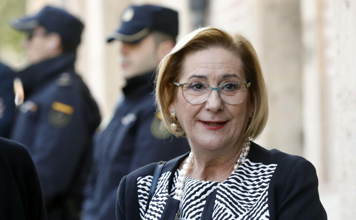 La fiscal superior de la Comunitat, Teresa Gisbert, en una imagen de archivo. 