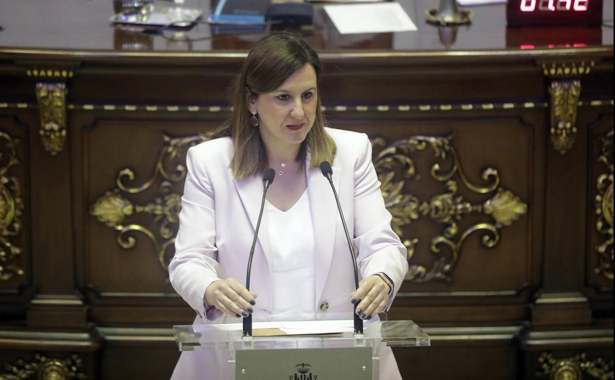 La portavoz del PP en el Ayuntamiento, María José Catalá. 