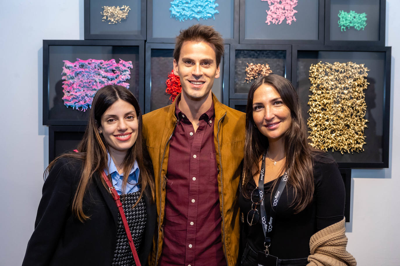 Anna González, Juanqui Gómez-Lechón y Laura Cruz.