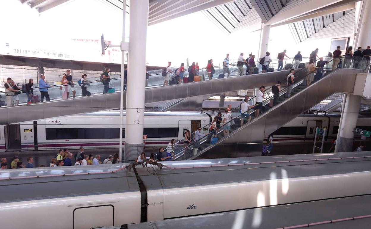 Estación Puerta de Atocha-Almudena Grandes. 