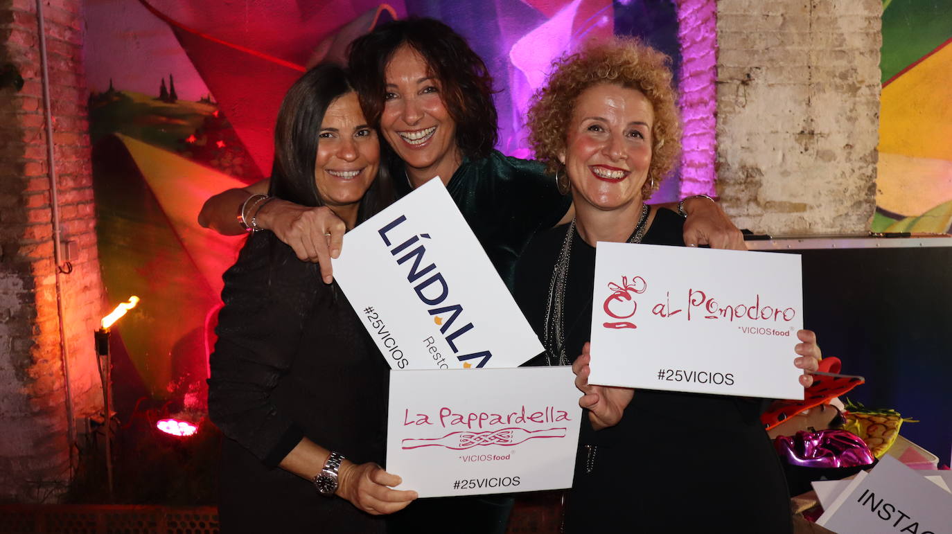 Laura Motolese, Paola de Vero y María José Ballesteros.