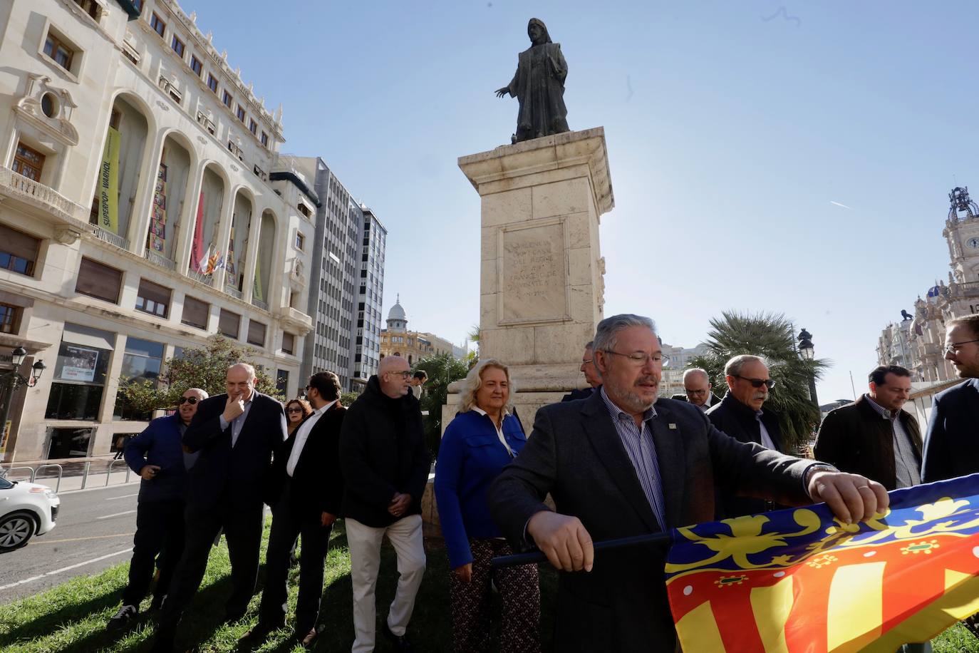 Fotos: Protesta por la figura de Francesc Vinatea en Valencia