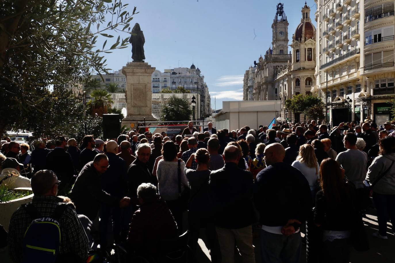 Fotos: Protesta por la figura de Francesc Vinatea en Valencia
