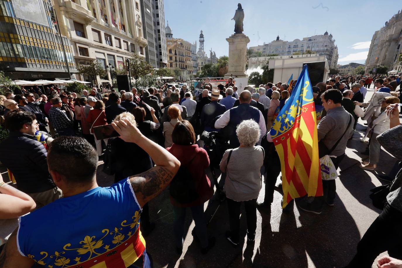 Fotos: Protesta por la figura de Francesc Vinatea en Valencia