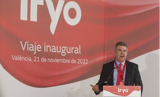 Carlos Bertomeu, presidente de Iryo. 