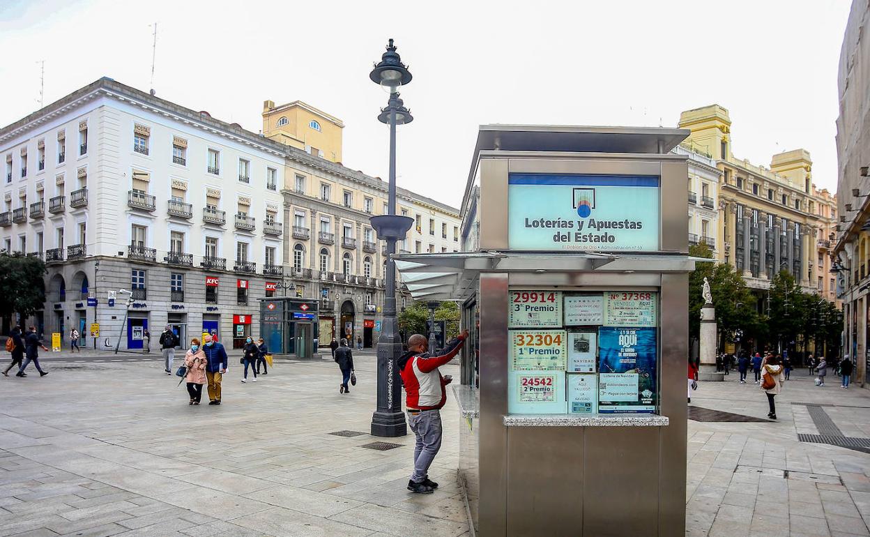 Una administración de Loterías y Apuestas del Estado. 