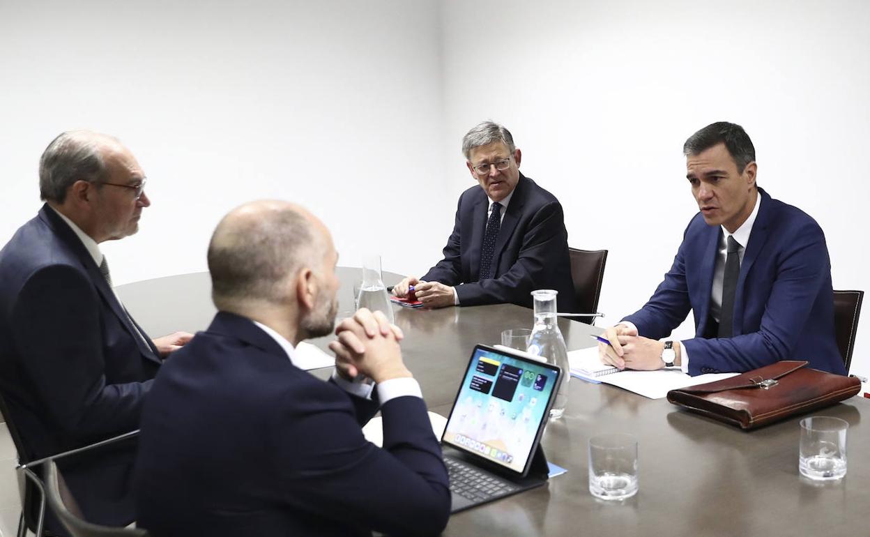 Reunión de Ascer con Pedro Sánchez. 